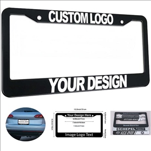 Custom Group Sorority Stainless Steel License Plate Frame